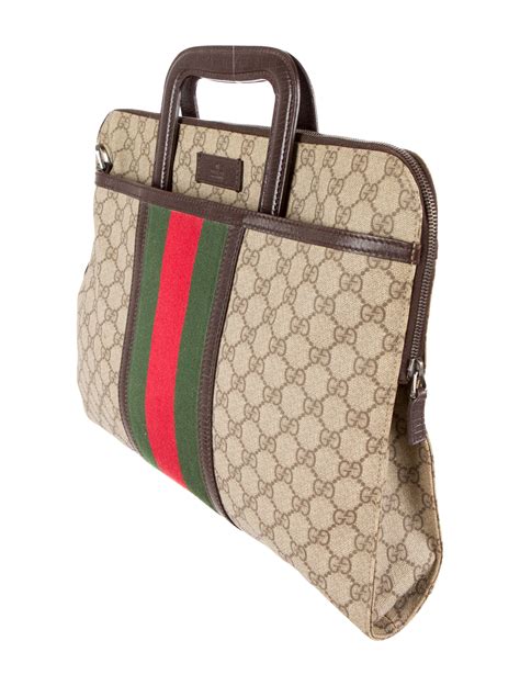 gucci briefcase canada|Gucci laptop briefcases.